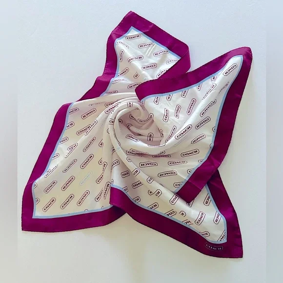 COACH || Monogram Neck Scarf. Sz. - Picture 4 of 13